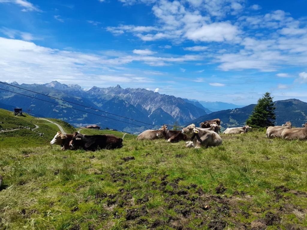 Ferienwohnung Seppl Stoba Schruns Exterior foto